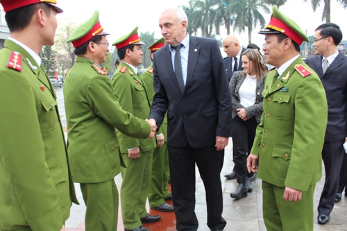 Lãnh đạo Êv88 chào đón năm mới 2026 tiếp Đoàn đại biểu cấp cao Bộ Công an I-xa-ren